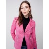 Vintage Faux Leather Perfecto Jacket - Orchid Vintage Faux Leather Perfecto Jacket - Orchid
