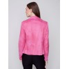 Vintage Faux Leather Perfecto Jacket - Orchid Vintage Faux Leather Perfecto Jacket - Orchid