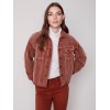 Washed-Out Corduroy Jacket - Cinnamon Washed-Out Corduroy Jacket - Cinnamon
