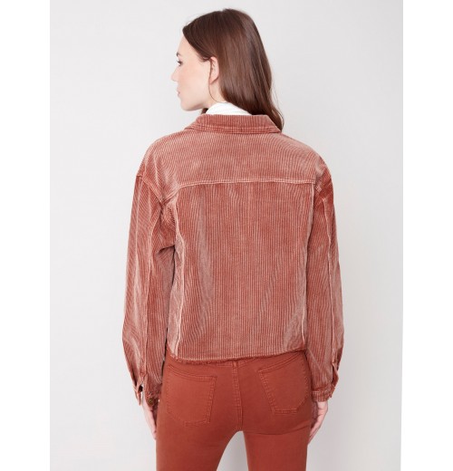 Washed-Out Corduroy Jacket - Cinnamon Washed-Out Corduroy Jacket - Cinnamon