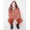 Washed-Out Corduroy Jacket - Cinnamon Washed-Out Corduroy Jacket - Cinnamon