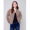 Washed-Out Corduroy Jacket - Truffle Washed-Out Corduroy Jacket - Truffle