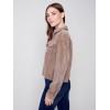 Washed-Out Corduroy Jacket - Truffle Washed-Out Corduroy Jacket - Truffle