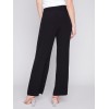 Wide Leg Pants with Drawstring - Black Wide Leg Pants with Drawstring - Black