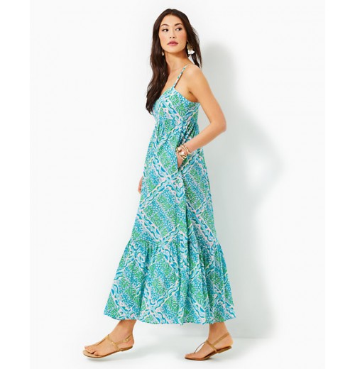 Hiedi Cotton Maxi Dress Hiedi Cotton Maxi Dress