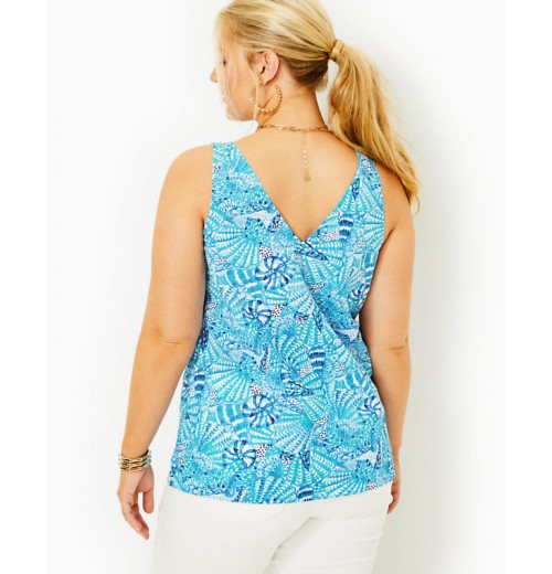 Florin Sleeveless Linen Top Florin Sleeveless Linen Top