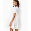Charlet Short Sleeve Linen Dress Charlet Short Sleeve Linen Dress