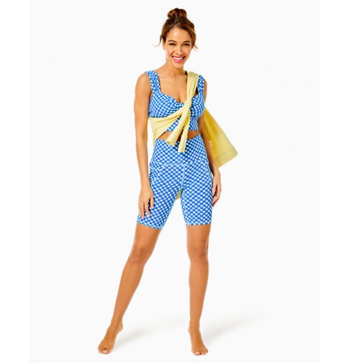 UPF 50+ Luxletic 8" South Beach High Rise Bike Short UPF 50+ Luxletic 8" South Beach High Rise Bike Short
