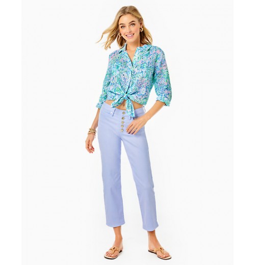 27" South Ocean High Rise Straight Leg Jean 27" South Ocean High Rise Straight Leg Jean