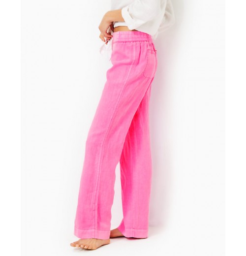 32" Deri Linen Palazzo Pant 32" Deri Linen Palazzo Pant