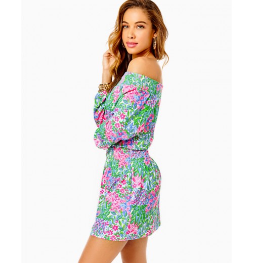 Cyla Off-The-Shoulder Romper Cyla Off-The-Shoulder Romper