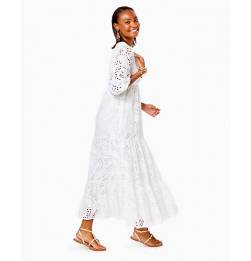 Breanne Eyelet Maxi Dress Breanne Eyelet Maxi Dress
