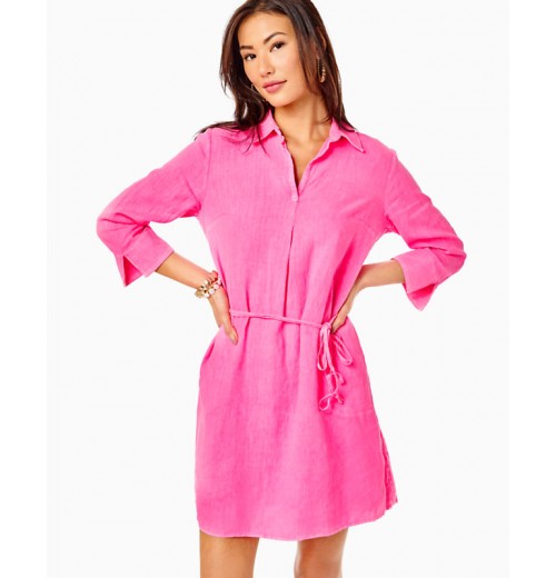 Pilar Linen Tunic Dress Pilar Linen Tunic Dress