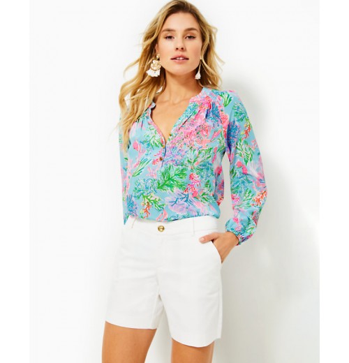 7" Shara Mid-Rise Stretch Short 7" Shara Mid-Rise Stretch Short