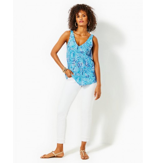 Florin Sleeveless Linen Top Florin Sleeveless Linen Top