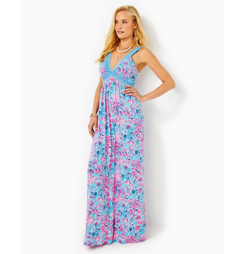 Serena V-Neck Maxi Dress Serena V-Neck Maxi Dress