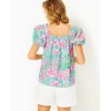 Keating Short Sleeve Linen Top Keating Short Sleeve Linen Top