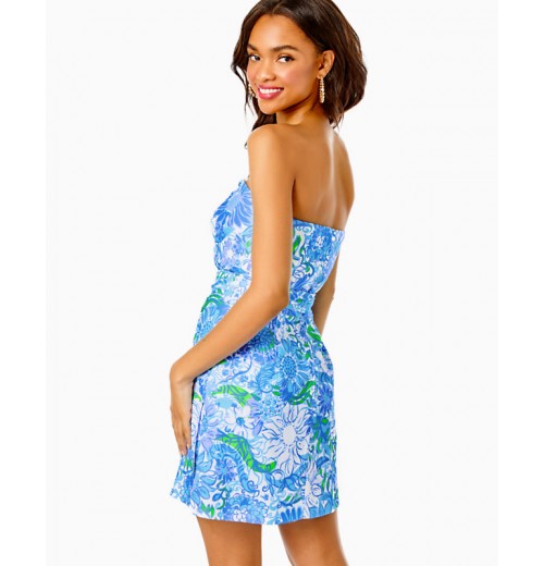 Kylo Strapless Skirted Romper Kylo Strapless Skirted Romper