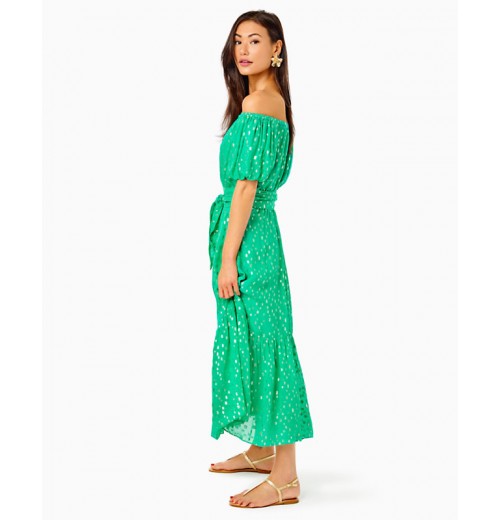 Tamie Off-the-Shoulder Midi Dress Tamie Off-the-Shoulder Midi Dress