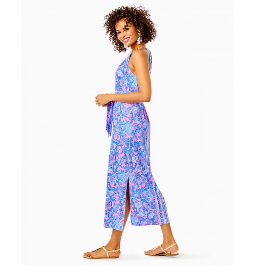 Bingham Halter Midi Dress Bingham Halter Midi Dress