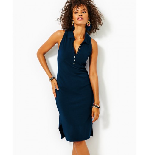 Reema Sleeveless Polo Dress Reema Sleeveless Polo Dress