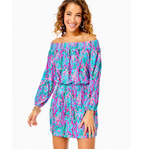 Cyla Off-The-Shoulder Romper Cyla Off-The-Shoulder Romper