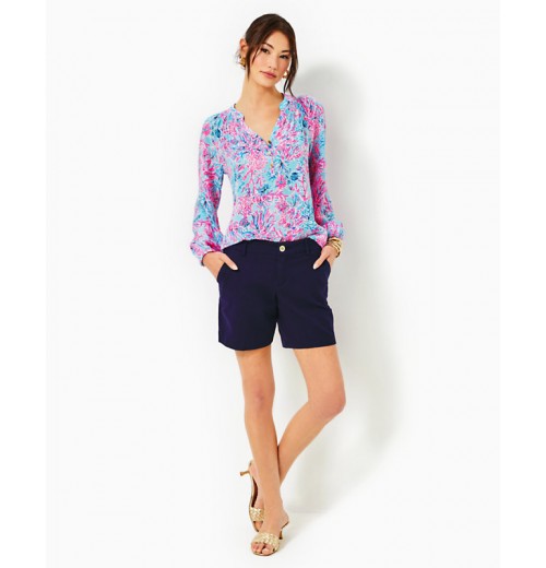 7" Shara Mid-Rise Stretch Short 7" Shara Mid-Rise Stretch Short