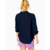 Sea View Linen Button Down Top Sea View Linen Button Down Top