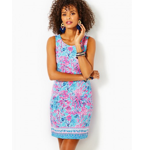 Larsen Stretch Terry Shift Dress Larsen Stretch Terry Shift Dress