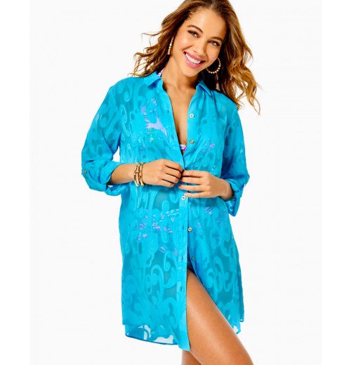 Natalie Shirtdress Cover-Up Natalie Shirtdress Cover-Up