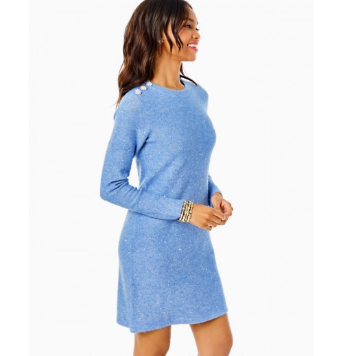 Morgen Sequin Sweater Dress Morgen Sequin Sweater Dress