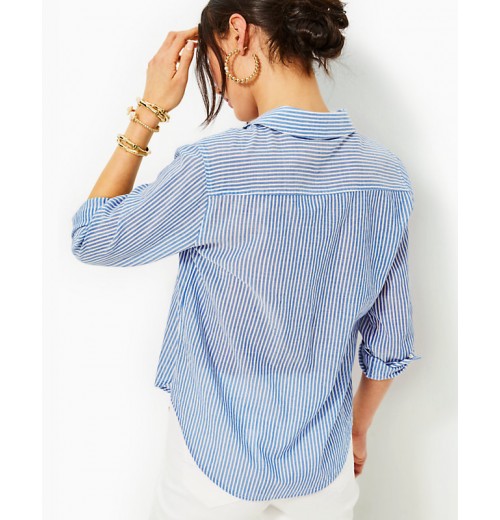 Sea View Button Down Top Sea View Button Down Top