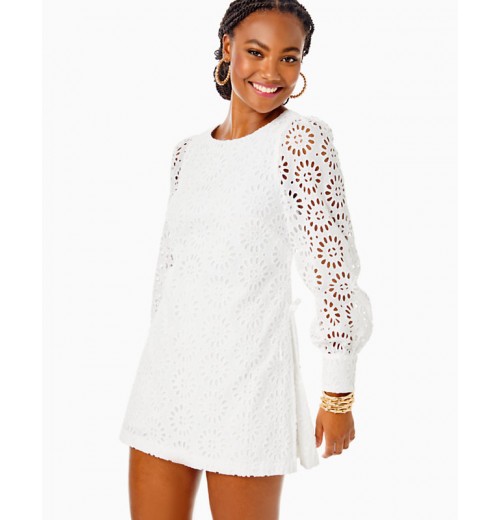 Aisha Eyelet Romper Aisha Eyelet Romper