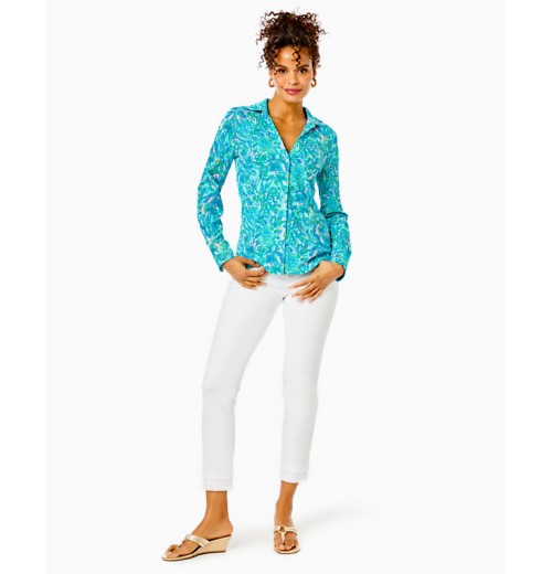 UPF 50+ ChillyLilly Marlena Button Down Top UPF 50+ ChillyLilly Marlena Button Down Top