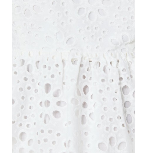 Kay Short Sleeve Eyelet Top Kay Short Sleeve Eyelet Top