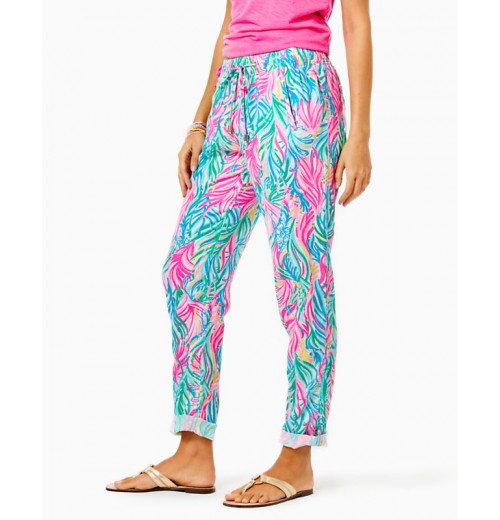 31" Taron Mid-Rise Linen Pant 31" Taron Mid-Rise Linen Pant