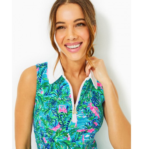 UPF 50+ Luxletic Silvia Quarter-Zip Dress UPF 50+ Luxletic Silvia Quarter-Zip Dress