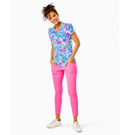 UPF 50+ Luxletic Frida Puff Sleeve Polo UPF 50+ Luxletic Frida Puff Sleeve Polo