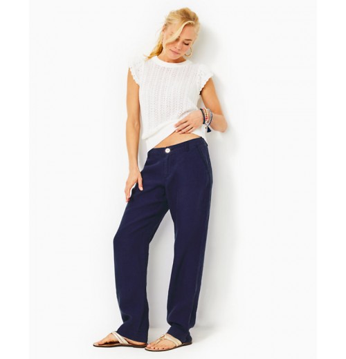 32" Breeta Linen Trouser 32" Breeta Linen Trouser