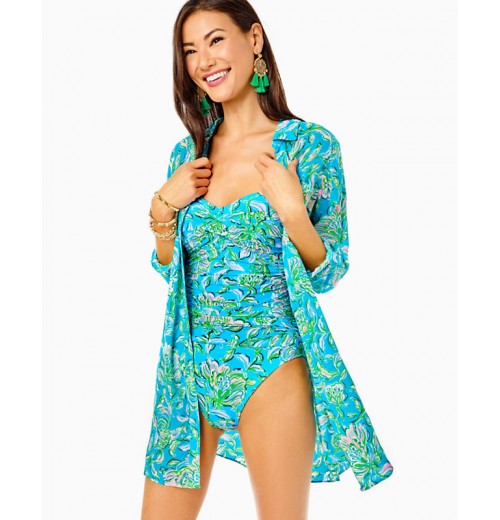Natalie Shirtdress Cover-Up Natalie Shirtdress Cover-Up