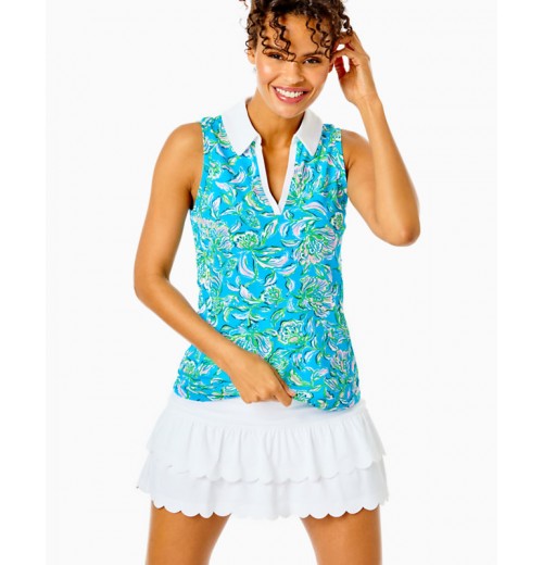 UPF 50+ Luxletic Imara Polo Top UPF 50+ Luxletic Imara Polo Top