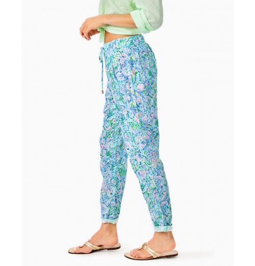 31" Taron Mid-Rise Linen Pant 31" Taron Mid-Rise Linen Pant