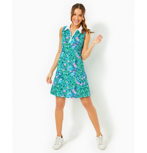 UPF 50+ Luxletic Silvia Quarter-Zip Dress UPF 50+ Luxletic Silvia Quarter-Zip Dress