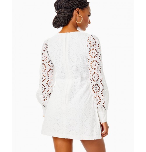 Aisha Eyelet Romper Aisha Eyelet Romper