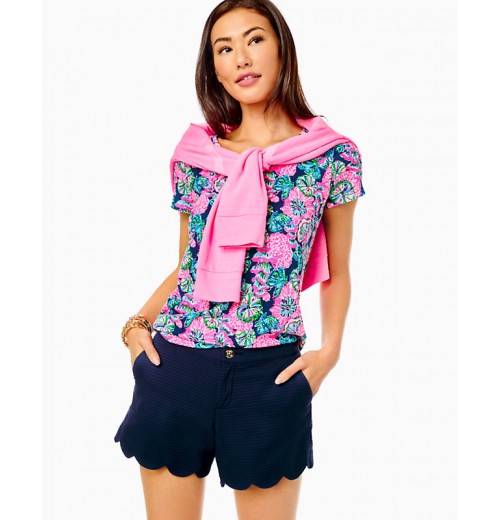 5" Buttercup Scallop Hem Short 5" Buttercup Scallop Hem Short