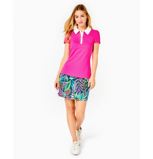 UPF 50+ Luxletic Frida Puff Sleeve Polo UPF 50+ Luxletic Frida Puff Sleeve Polo