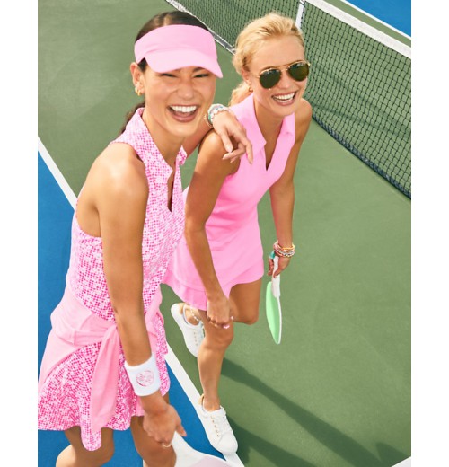 UPF 50+ Luxletic Lakelyn Bra Polo Top UPF 50+ Luxletic Lakelyn Bra Polo Top