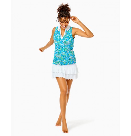 UPF 50+ Luxletic Imara Polo Top UPF 50+ Luxletic Imara Polo Top