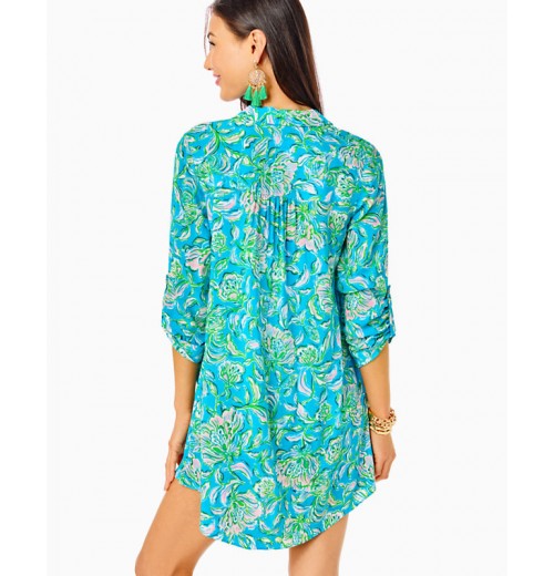 Natalie Shirtdress Cover-Up Natalie Shirtdress Cover-Up