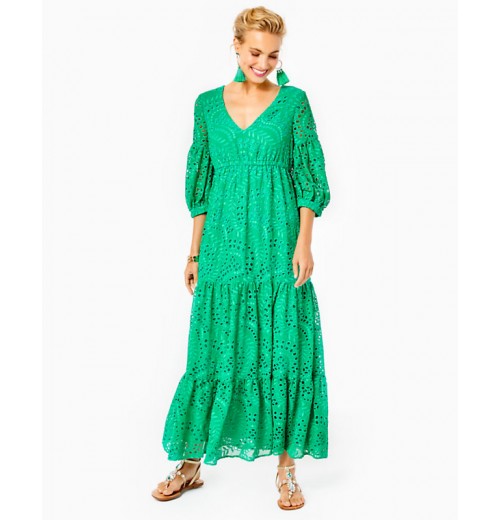 Breanne Eyelet Maxi Dress Breanne Eyelet Maxi Dress